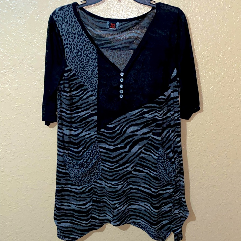 Lady Noiz Sheer Top